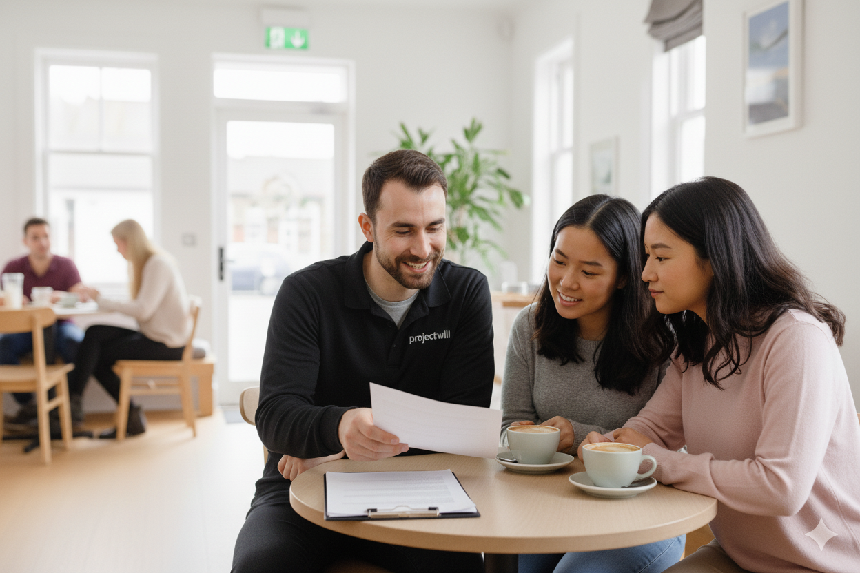 Professional will writing training with ongoing solicitor support